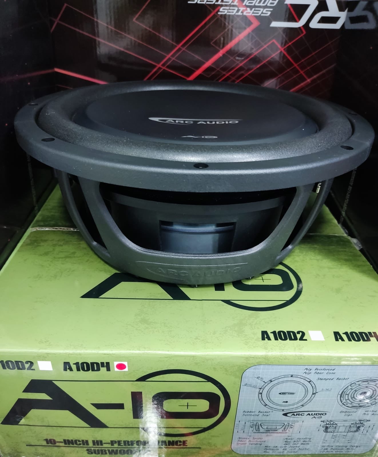 תמונה 4 מתוך 4 של Arc audio A10 D4